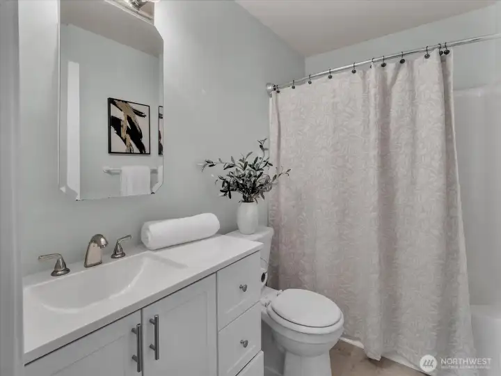 second (guest) bathroom downstairs