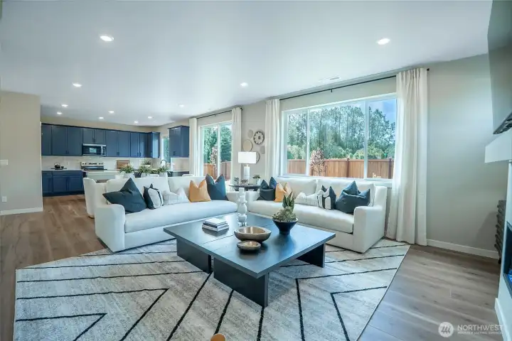 Image of model home of same plan. Colors/finishes may vary.