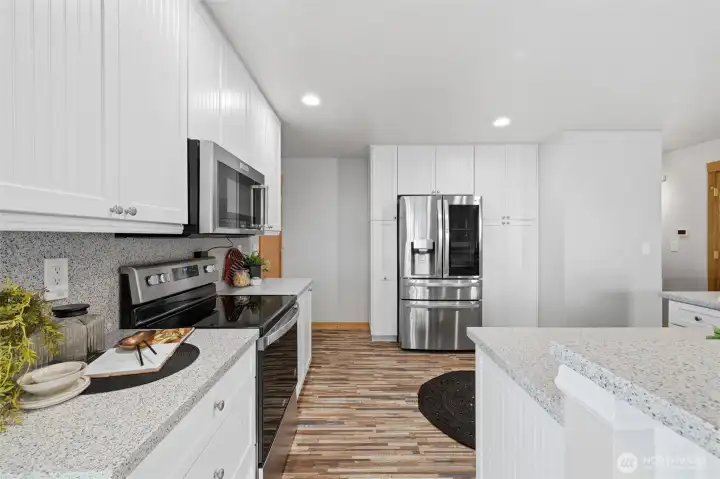 You have to see the built ins in these cabinets to really understand the customization you will enjoy.