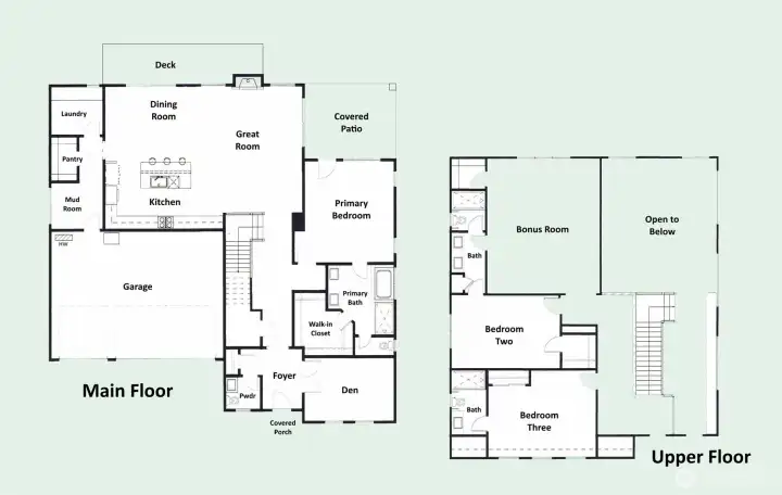 A full sized set of architectural drawings are on site, as is the Homeowner's Binder that the builder provided, inspection report and house records.