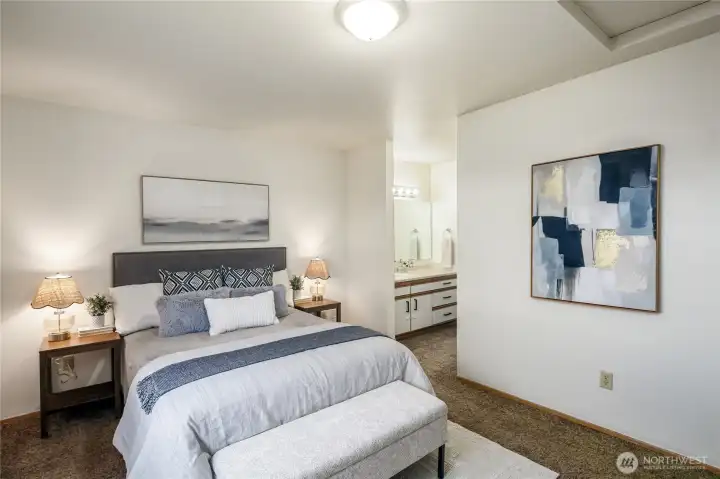 Primary Bedroom toward  Bathroom