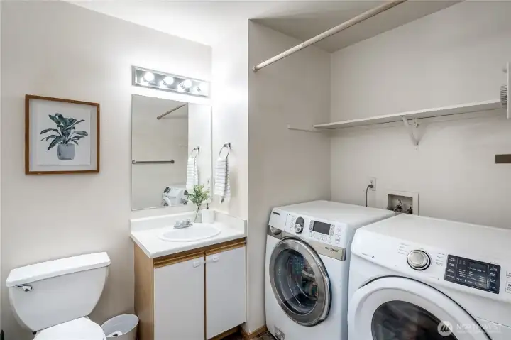 Laundry and Half Bath