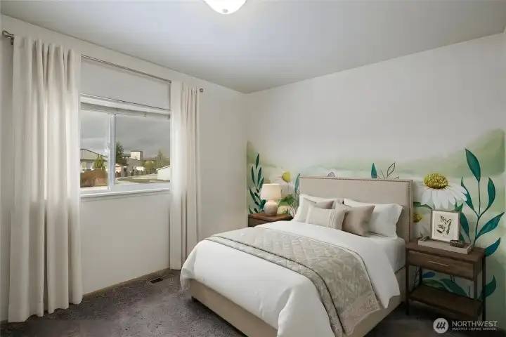 Bedroom 3 Virtual Stage