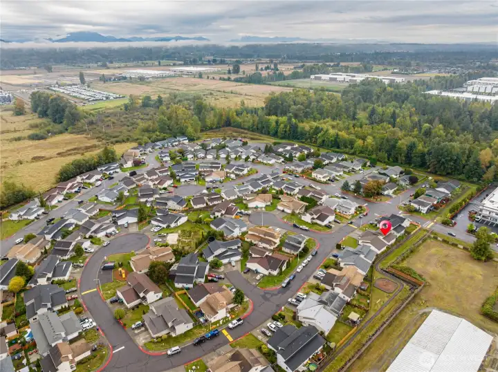 Convenient location, great neighborhood.