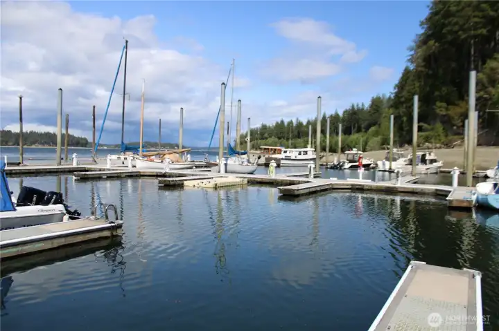 View of marina