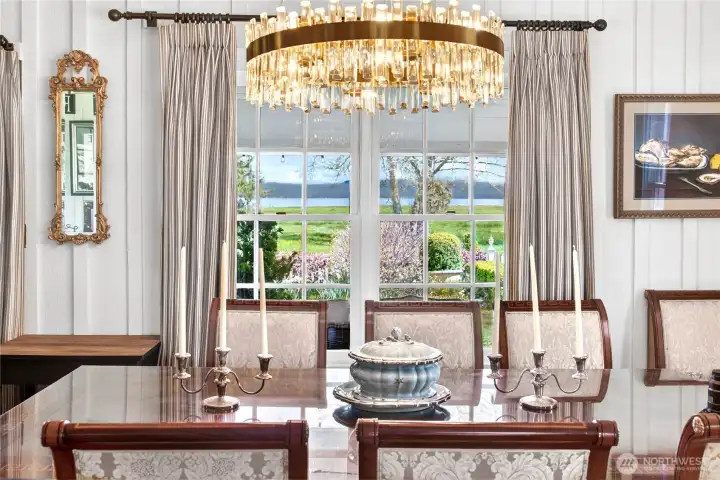 view from dining room