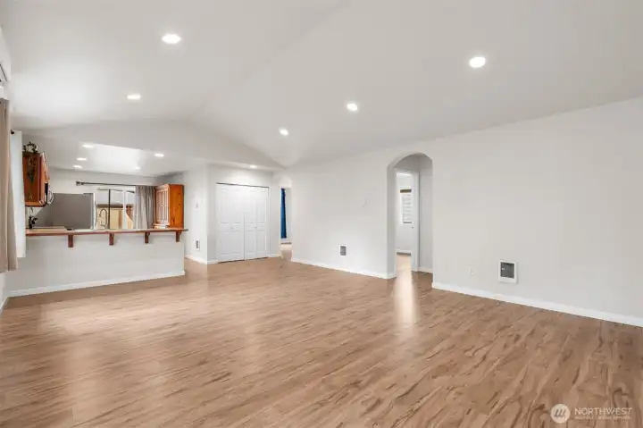 Open floorrplan living