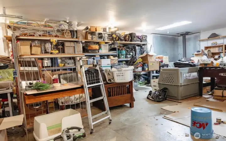 Massive garage for your personal car fleet or hobbies & recreation.
