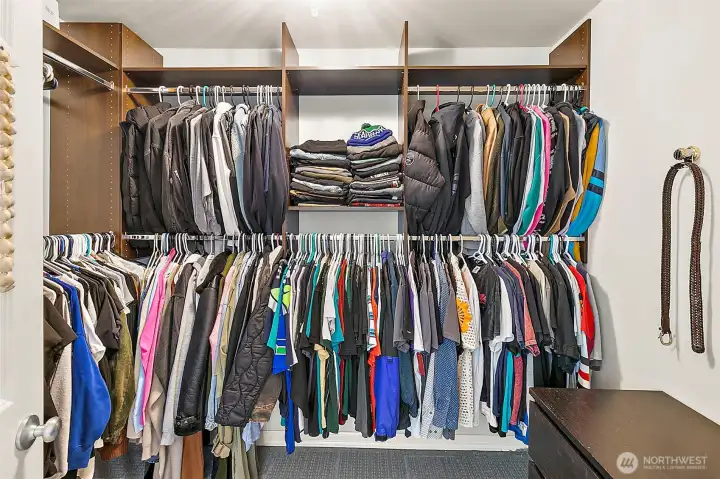 Primary Walk In Closet