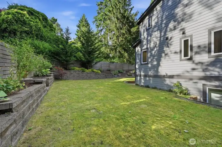Large side yard Large side yard