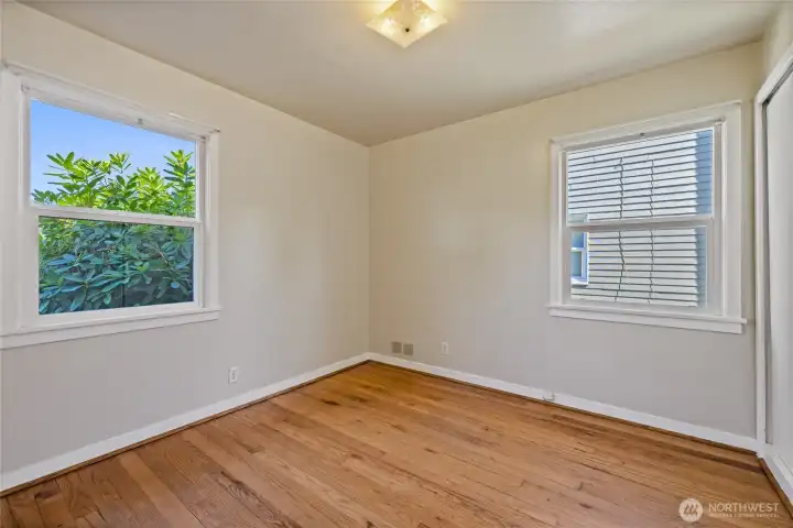 This is the second main floor bedroom. This is the second main floor bedroom.