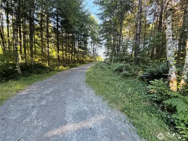 short gravel drive