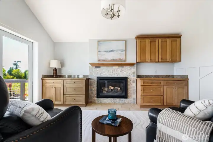 Cozy up to the fire on those chilly PNW days Cozy up to the fire on those chilly PNW days