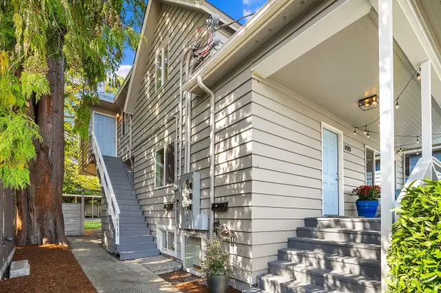 Stairs to ADU/legal duplex