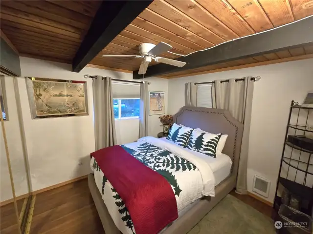 2nd bedroom is on the main floor.