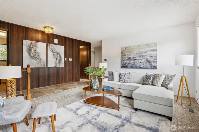 Family Room with Fireplace