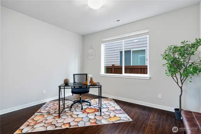 MAIN FLOOR BONUS GENEROUS SIZE ROOM: make it BR or Office