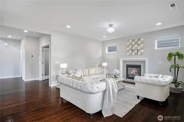 Open floor plan