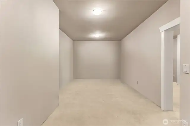 Spacious basement is already plumbed and ready to finish as an ADU.