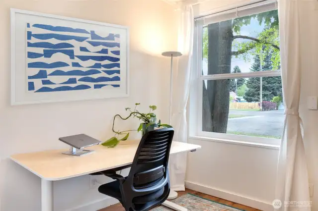 Bonus room perfect for a home office or hobby space.