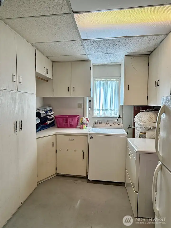 Main floor laundry room