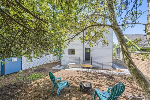 The backyard has endless possibilities.
