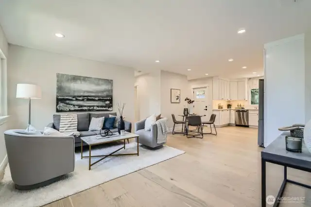 Open concept living at its best.