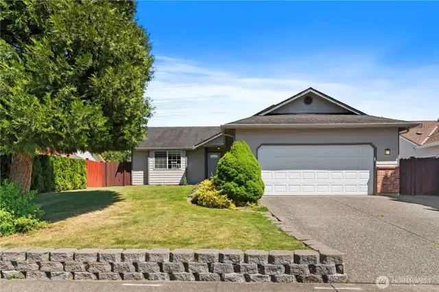 Front of home.
