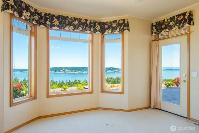 Primary bedroom view