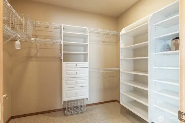 Primary bedroom closet