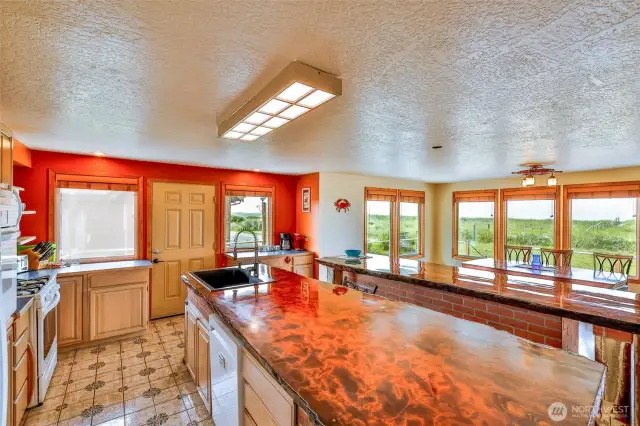 Tons of counter space