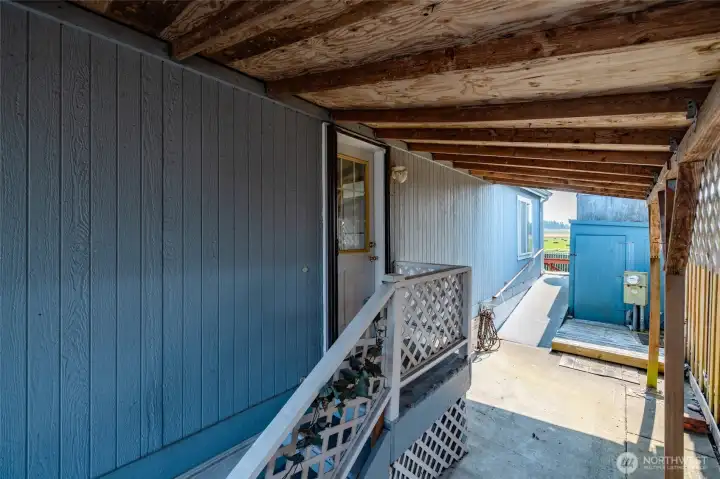 Covered storage