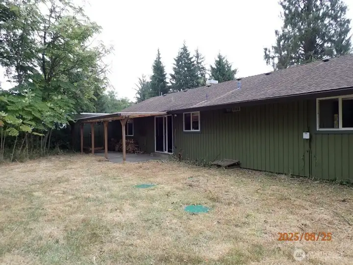 Back of home
