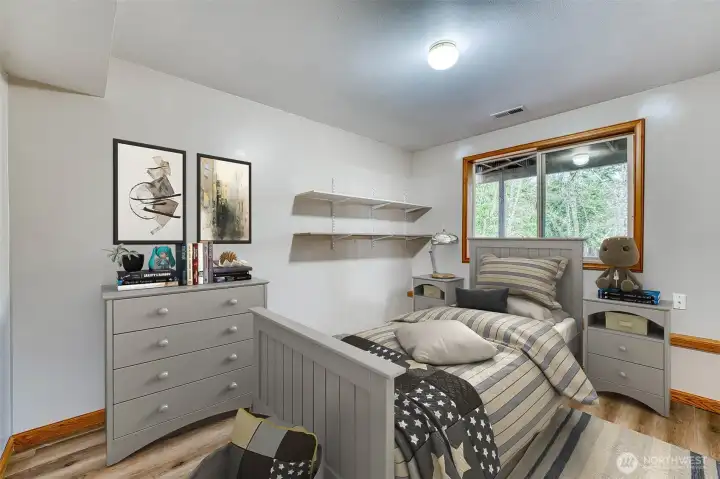 Guest bedroom #2 Virtually Staged.