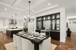 Dining Room with Wet Bar