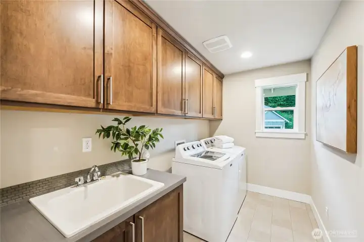 Laundry room....washer & dryer included