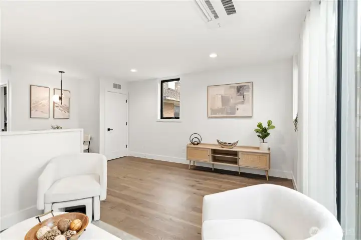 Lots of windows and abundance of natural light
