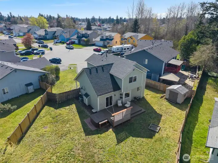 As you can see, this is a great cul-de-sac location.