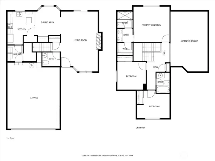 A copy of the floor plan for you to see.