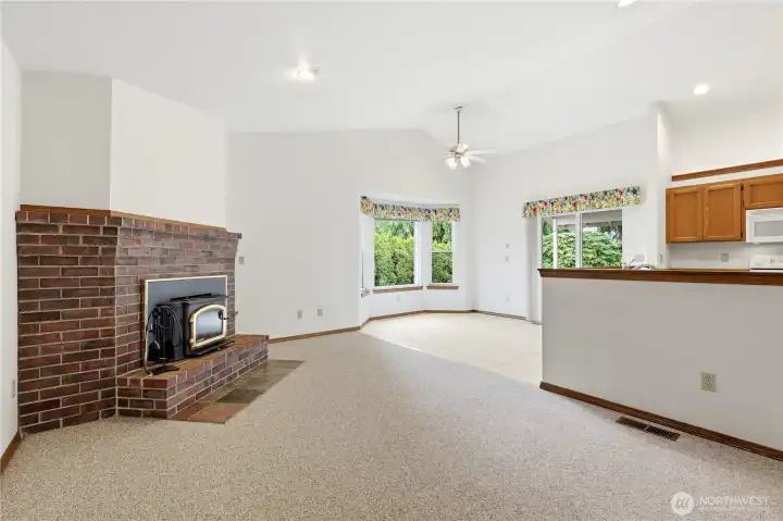 Family Room & Eating Area