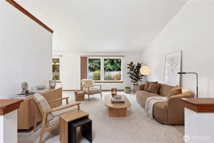 Living Room - Virtually Staged