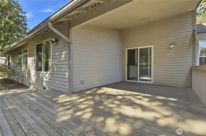 Deck and Covered Area