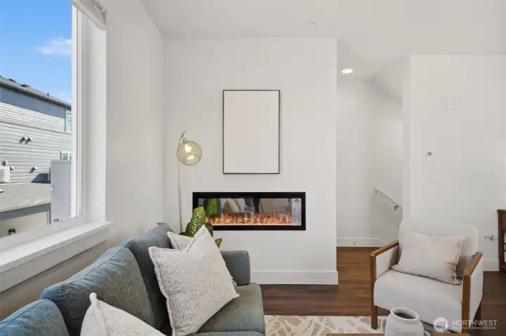Living Room (2nd floor – Model Home)