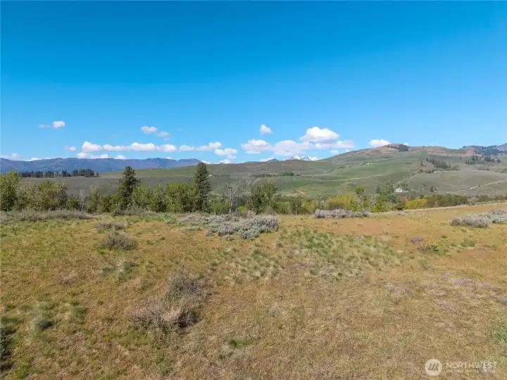 Rare 9.8-acre homesite up the East Chewuch—just under three miles from Winthrop.