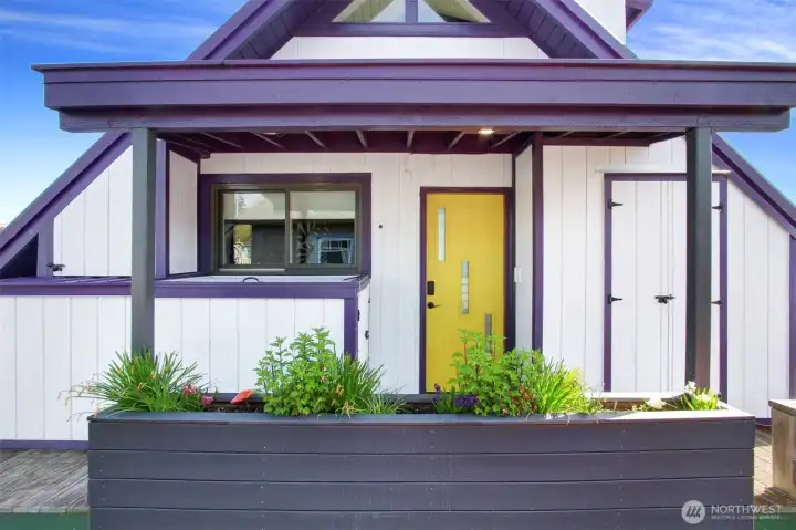 A-Frames are classic for a scaling structure allowing to easily integrate modern additions like dormers, skylights, surrounding porches, or wraparound exterior decks.  Lucky for you, The Jewel Box has all the above.