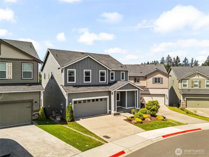 Nearly new neighborhood of around 100 homes is a small and friendly community