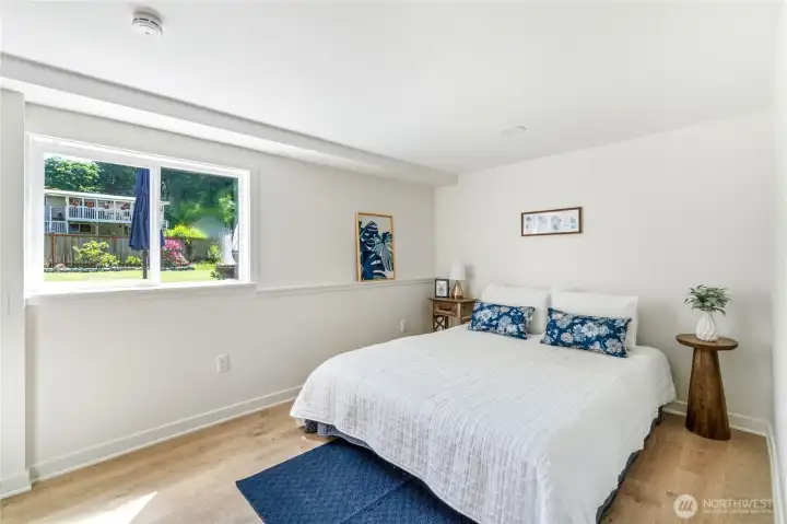 Third bedroom, lower floor