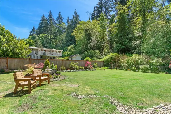 Back yard retreat or play area