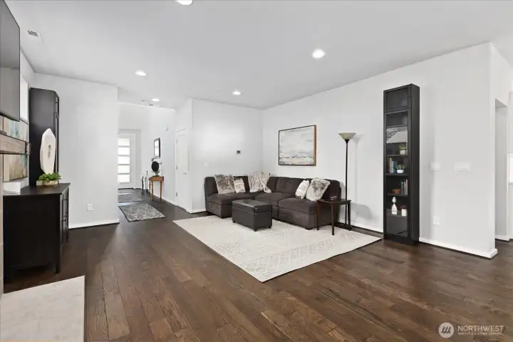 Open concept first floor.