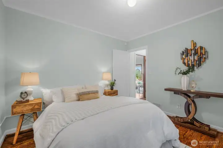 Main floor bed